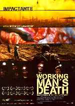 carátula carteles de Working Mans Death