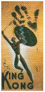 carátula carteles de King Kong - 1933