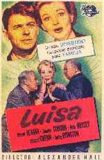 carátula carteles de Luisa