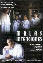 carátula carteles de Malas Intenciones