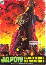 carátula carteles de Godzilla - Japon Bajo El Terror Del Monstruo