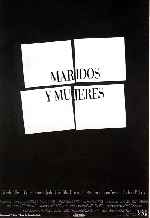 carátula carteles de Maridos Y Mujeres