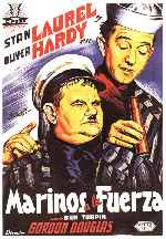 carátula carteles de Marinos A La Fuerza