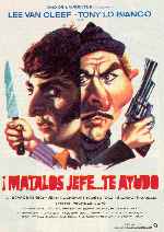 carátula carteles de Matalos Jefe Te Ayudo