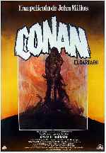 carátula carteles de Conan El Barbaro - 1982