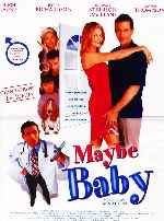 carátula carteles de Maybe Baby