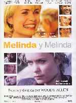 carátula carteles de Melinda Y Melinda