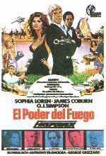 carátula carteles de El Poder Del Fuego