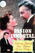 carátula carteles de Pasion Inmortal