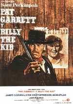 carátula carteles de Pat Garrett Y Billy The Kid