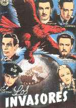 carátula carteles de Los Invasores - 1941 - V2