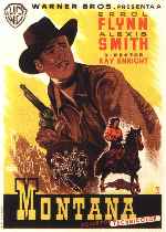 carátula carteles de Montana - 1950