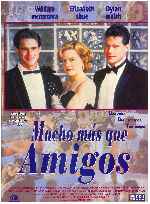 carátula carteles de Mucho Mas Que Amigos - 1994