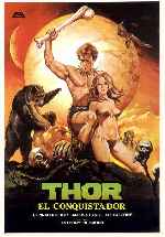 carátula carteles de Thor El Conquistador