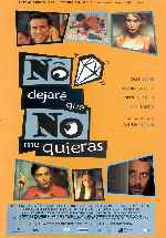 carátula carteles de No Dejare Que No Me Quieras