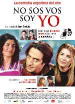 carátula carteles de No Sos Vos Soy Yo