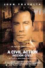 carátula carteles de A Civil Action - Accion Civil