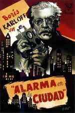 carátula carteles de Alarma En La Ciudad - V2