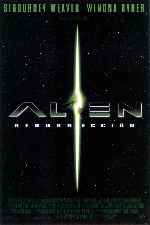 cartula carteles de Alien Resurreccion - V2