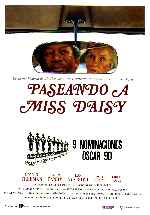 cartula carteles de Paseando A Miss Daisy