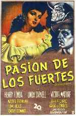 carátula carteles de Pasion De Los Fuertes - V3
