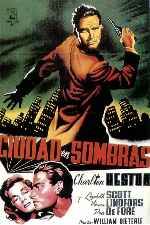 carátula carteles de Ciudad En Sombras