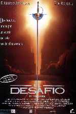 carátula carteles de El Desafio -1991