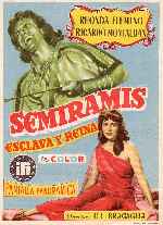 carátula carteles de Semiramis - Esclava Y Reina