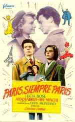 carátula carteles de Paris Siempre Paris