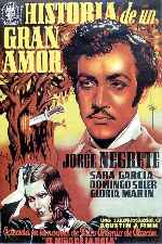 carátula carteles de Historia De Un Gran Amor