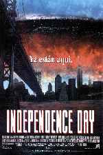 carátula carteles de Independence Day - V2
