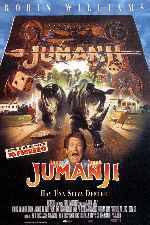 carátula carteles de Jumanji