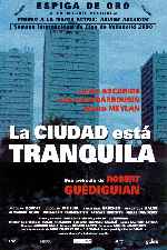 carátula carteles de La Ciudad Esta Tranquila