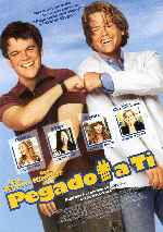 carátula carteles de Pegado A Ti - 2003