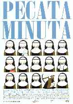 carátula carteles de Pecata Minuta