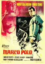 carátula carteles de Marco Polo - 1961