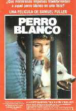 carátula carteles de Perro Blanco