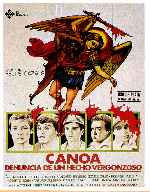 carátula carteles de Canoa