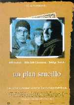 carátula carteles de Un Plan Sencillo