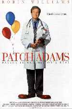 carátula carteles de Patch Adams