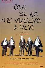 carátula carteles de Por Si No Te Vuelvo A Ver