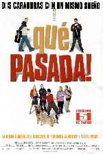carátula carteles de Que Pasada