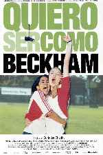 carátula carteles de Quiero Ser Como Beckham