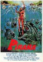 carátula carteles de Pirana - 1978