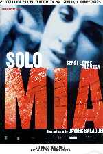 carátula carteles de Solo Mia