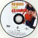 carátula cd de 40 Dias Y 40 Noches