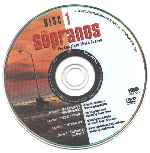 carátula cd de Los Soprano - Temporada 03 - Disco 01