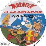 carátula cd de Asterix - El Gladiador - Custom