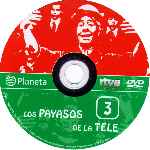 cartula cd de Los Payasos De La Tele 3