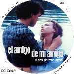 carátula cd de El Amigo De Mi Amiga - L Ami De Mon Amie - Custom